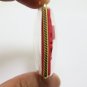 LORD GANESH GOD OF SUCCESS WISDOM GANESHA OM SIGN HINDU DEITY RED AMULET PENDANT