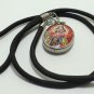 MAA DURGA UMA PARVATI WITH LAKSHMI DEVI GODDESS MAHADEVI SHAKTI HINDU OM PENDANT