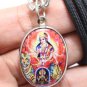 MAA DURGA UMA PARVATI WITH LAKSHMI DEVI GODDESS MAHADEVI SHAKTI HINDU OM PENDANT