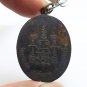 LP AUN RUANGKAO BATCH COIN REAL THAI BUDDHA AMULET PROTECTION YANT LUCKY PENDANT