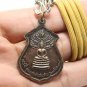 LP KOON PHRA NAKPROK BLESSED 1996 BUDDHA COIN THAI NAK AMULET MONEY RICH PENDANT