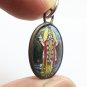 LORD VISHNU TINY PENDANT THE PRESERVER HINDU GOD BLESSED 1980s NECKLACE LOCKET