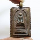 PHRA SOMDEJ 9 BASE WAT RAKANG LP NAK BLESSED IN 1955 THAI SACRED AMULET PENDANT