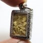 SMALL PHRA SOMDEJ RAKANG MADE 1962 BACK AJAN TOH TEACH KING RAMA5 THAI AMULET 10