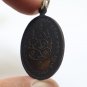 LP THONGMA COIN BLESSED 1975 MAGIC THAI ROI ET BUDDHA STRONG PROTECTION PENDANT