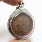 LP DOO MILLIONAIRE COIN BLESS 1988 THAI MAGIC AMULET LUCKY RICH SUCCESS PENDANT