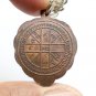LP LEE SMALL PHRA BOTHIJAK BLESSED 1957 THAI MAGIC WAT ASOKARAM PENDANT NECKLACE