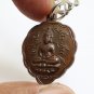 LP LEE SMALL PHRA BOTHIJAK BLESSED 1957 THAI MAGIC WAT ASOKARAM PENDANT NECKLACE