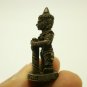 LP MOON THAO WESSUWAN THAI MINI STATUE AMULET YAK ASURA WEALTHY KING LUCKY RICH