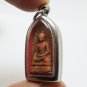 RED PHRA ROD LAMPOON THAI BUDDHA LUCKY RICH MONEY AMULET PROTECTION PENDANT GIFT