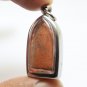 RED PHRA ROD LAMPOON THAI BUDDHA LUCKY RICH MONEY AMULET PROTECTION PENDANT GIFT