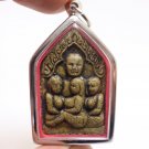 KHUNPAEN HOLD 3 LADIES GUMAN THONG AMULET 1 THAI MAGIC LOVE PENDANT LUCKY GAMBLE