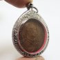 KING RAMA 5 CORONATION COIN GARUDA AMULET MULTIPLY MONEY LUCK THAI SIAM PENDANT