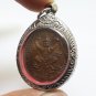 KING RAMA 5 CORONATION COIN GARUDA AMULET MULTIPLY MONEY LUCK THAI SIAM PENDANT