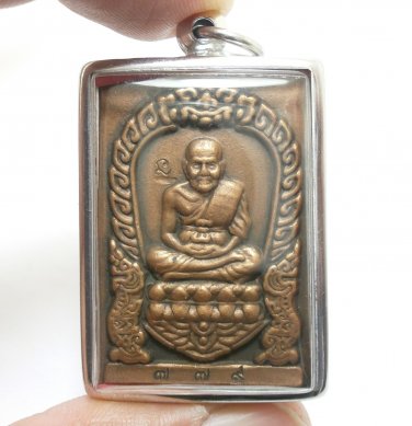 LP TUAD PENDANT 2 BLESS BY LP SANG WAT PAKOH THUAD THAI PROTECTION BUDDHA AMULET