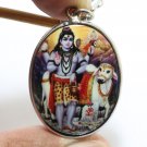 LORD SHIVA MAHADEV NONTHI OM BLESS PENDANT MAHADEVA GREAT GOD SIVA HINDU LOCKET