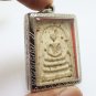 PHRA SOMDEJ PIDTA MAHA SITTICHOKE 1975 THAI AMULET (2) LUCKY PROTECTION PENDANT