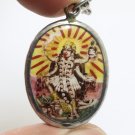 MAHAKALI KALI KALIKA DURGA UMA DEVI GODDESS HINDU BLESSED OM FUJII KAZE PENDANT