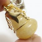 MAGIC STONE GOURD CALABASH CHINESE AMULET BLESSED GAMBLE RICH PENDANT NECKLACE 7