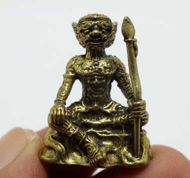 PHRA PIRAP MINI AMULET SHIVA AVATAR STATUE HINDU BHAIRAVA GIANT WISDOM SUCCESS