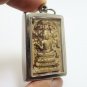 PHRA SOMDEJ WAT RAKANG LP NAK BLESS 1952 BUDDHA KWAK PROKPO THAI AMULET PENDANT