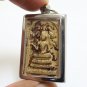 PHRA SOMDEJ WAT RAKANG LP NAK BLESS 1952 BUDDHA KWAK PROKPO THAI AMULET PENDANT