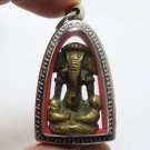 LORD GANESH PENDANT (2) BLESSED 1970s HINDU GOD OF SUCCESS WISDOM GANESHA AMULET