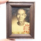 SIAN PAE RONGSI PICTURE MAGIC YANT NGO KIM KOI THAI AMULET LUCKY RICH WOOD FRAME