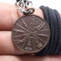 LP DUM WAT KAE NANGLERNG COIN IN 1986 BACK BIRTHDAY BUDDHA THAI AMULET NECKLACE