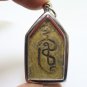 PHRA KHUNPAEN HOLD LADY GUMAN THONG FIGHTING COCK THAI LOVE APPEAL YANT AMULET 2