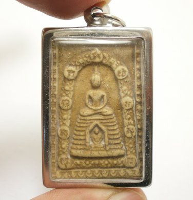 PHRA BUDDHA NIMIT MONGKOL 9 MAGIC SARIKA YANT LP TOH BLESSED 1979 THAI AMULET 2