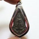 THAO WESSUWAN LP PAT PENDANT (4) WEALTH KING LUCKY RICH THAI MIRACLE YAK AMULET