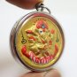 LORD GANESHA AMULET 2 GANESH GANAPATI HINDU SUCCESS GOD MAGIC THAI YANT PENDANT