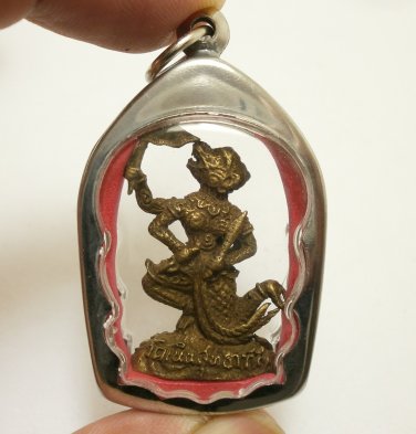 LORD HANUMAN LP GLIANG MONKEY GOD KING MUAY THAI STRONG LIFE PROTECTION PENDANT