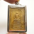 PHRA SOMDEJ BACK PIDTA LP PHU BLESSED 1922 THAI RARE AMULET (1) MIRACLE RICH WIN