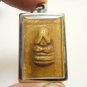 PHRA SOMDEJ BACK PIDTA LP PHU BLESSED 1922 THAI RARE AMULET (1) MIRACLE RICH WIN