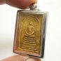 PHRA SOMDEJ BACK PIDTA LP PHU BLESSED 1922 THAI RARE AMULET (1) MIRACLE RICH WIN
