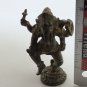 DANCING LORD GANESHA MINI AMULET GOD OF SUCCESS WISDOM GANESH HINDU STATUE 2