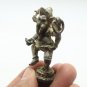 DANCING LORD GANESHA MINI AMULET GOD OF SUCCESS WISDOM GANESH HINDU STATUE 2