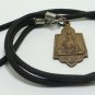 LP TOH WAT PA LELAI BLESS 1972 MAGIC AMULET STRONG PROTECTION WEDNESDAY PENDANT