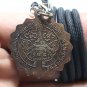 LP CHAM JAKRA HANUMAN COIN WAT TAKONG TEMPLE BLESSED IN 1992 BUDDHA LUCKY AMULET