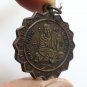 LP CHAM JAKRA HANUMAN COIN WAT TAKONG TEMPLE BLESSED IN 1992 BUDDHA LUCKY AMULET