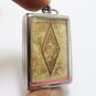 PHRA BUDDHA CHINNARAJ BACK YANT OKLAO THAI AMULET BLESSED 1970s SUCCESS PENDANT