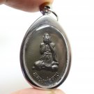 LP TAAB PIDTA COIN 1 BLESSED 1981 THAI BUDDHA MAGIC YANT RICH LUCKY REAL PENDANT