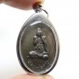 LP TAAB PIDTA COIN 1 BLESSED 1981 THAI BUDDHA MAGIC YANT RICH LUCKY REAL PENDANT