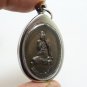 LP TAAB PIDTA COIN 1 BLESSED 1981 THAI BUDDHA MAGIC YANT RICH LUCKY REAL PENDANT