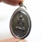 LP TAAB PIDTA COIN 1 BLESSED 1981 THAI BUDDHA MAGIC YANT RICH LUCKY REAL PENDANT