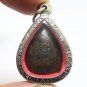 BLACK PHRA NANG KAMPANG GLEEPBUA BUDDHA AMULET PENDANT THAI MAGIC BLESS ANTIQUE