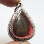 BLACK PHRA NANG KAMPANG GLEEPBUA BUDDHA AMULET PENDANT THAI MAGIC BLESS ANTIQUE
