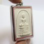 PHRA SOMDEJ WAT RAIKING BLESSED in 1971 THAI WHITE BUDDHA MIRACLE AMULET PENDANT